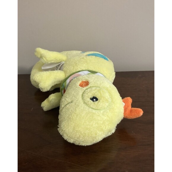 Pusblu Yellow Chamelon Gecko Lizard Plush Lovey DouDou Baby Soft Toy - Picture 7 of 9